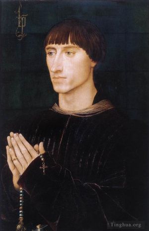 Rogier van der Weyden Werk - Porträt-Diptychon von Philippe de Croy, rechter Flügel