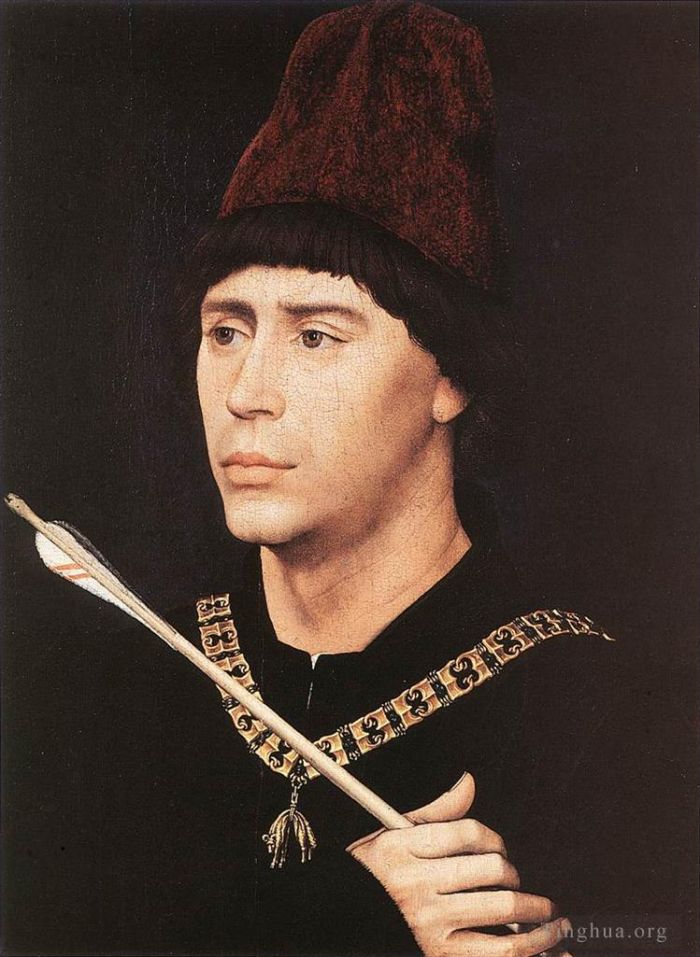 Rogier van der Weyden Ölgemälde - Porträt von Antonius von Burgund