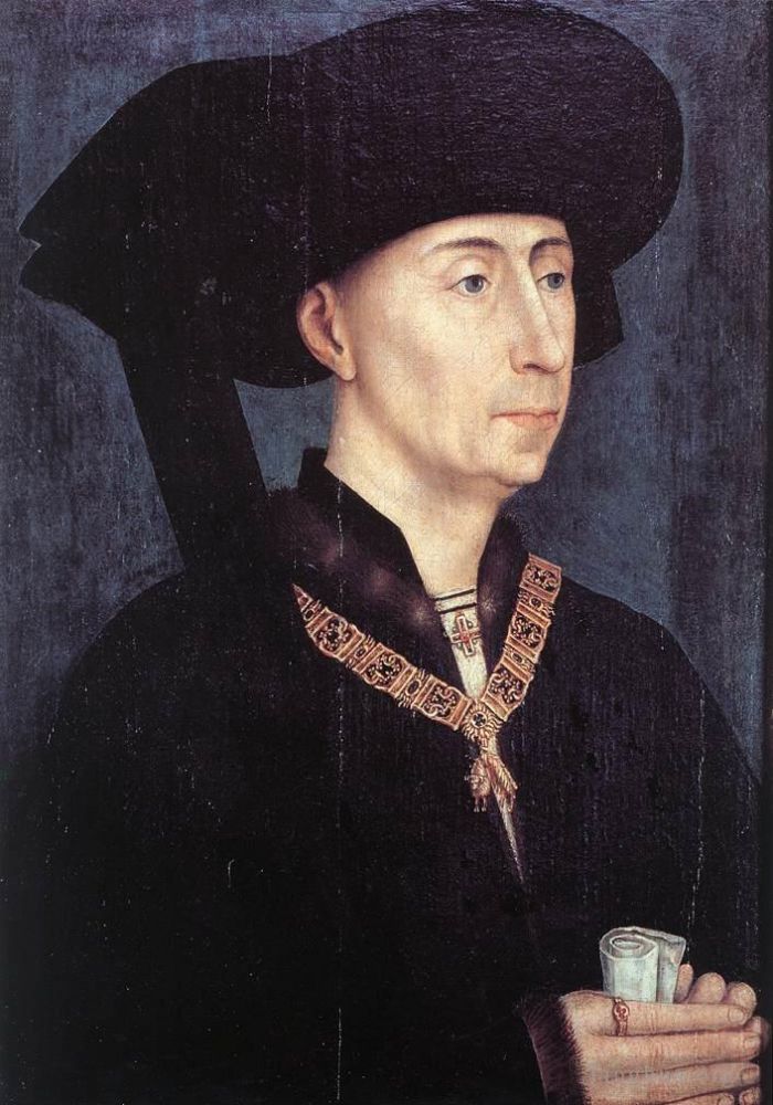 Rogier van der Weyden Ölgemälde - Porträt Philipps des Guten
