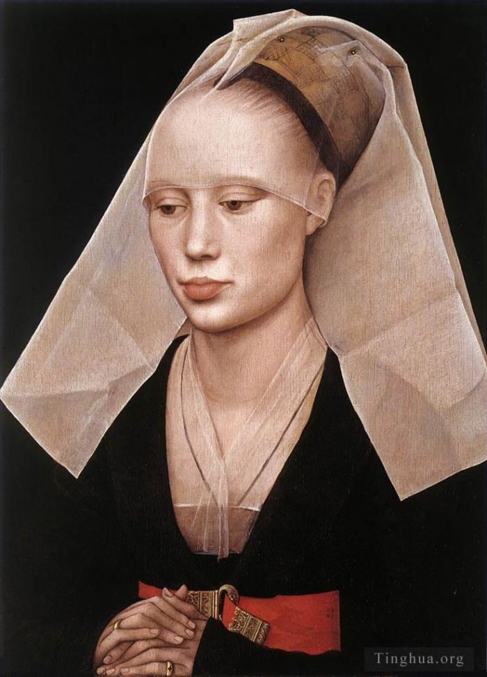 Rogier van der Weyden Ölgemälde - Porträt einer Dame