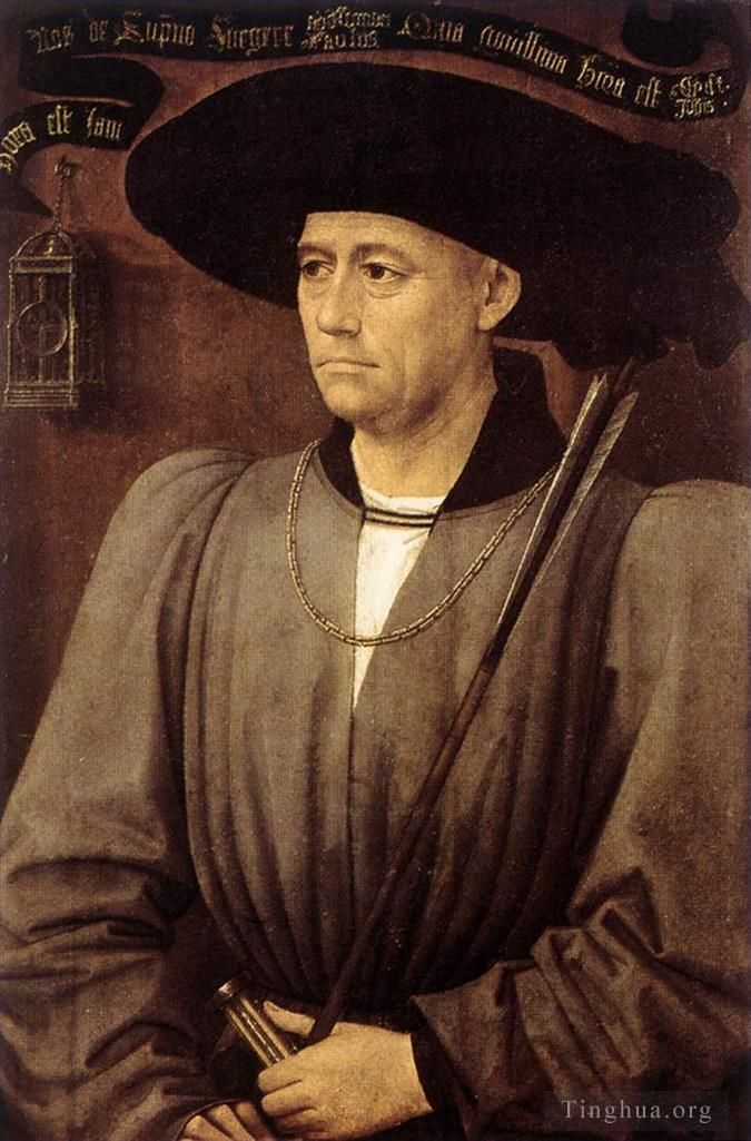 Rogier van der Weyden Ölgemälde - Porträt eines Mannes