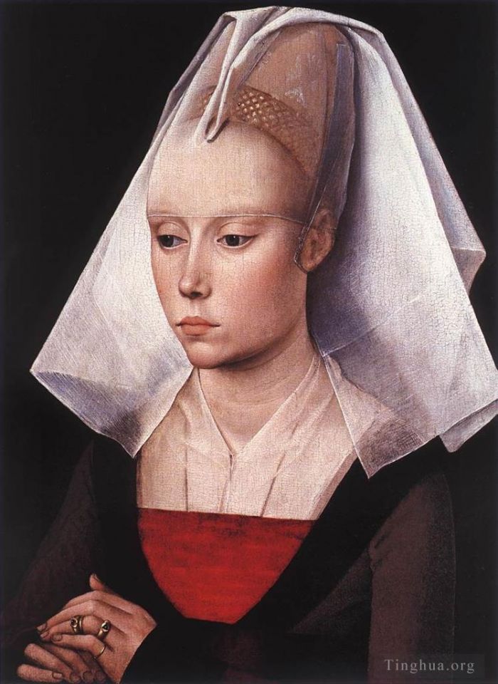 Rogier van der Weyden Ölgemälde - Porträt einer Frau