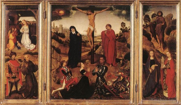 Rogier van der Weyden Ölgemälde - Sforza-Triptychon