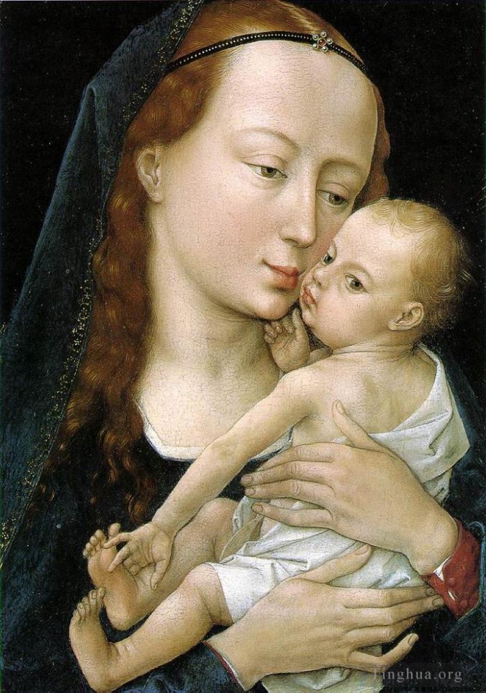 Rogier van der Weyden Ölgemälde - Jungfrau und Kind