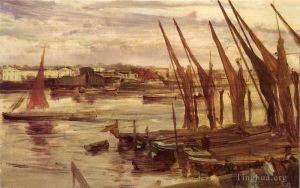 James Abbott McNeill Whistler Werk - Battersea Reach