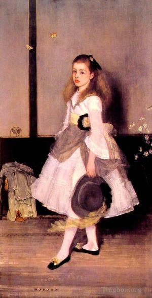 James Abbott McNeill Whistler Werk - Harmonie in Grau und Grün, Miss Cicely Alexander
