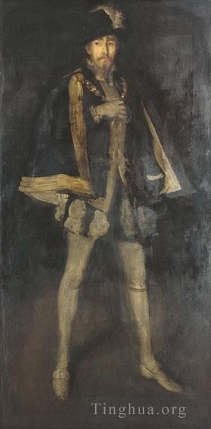 James Abbott McNeill Whistler Werk - James Abbott McNeill Arrangement in Schwarz