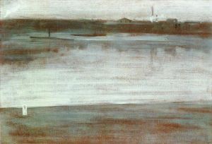 James Abbott McNeill Whistler Werk - Symphonie in der grauen Themse am frühen Morgen
