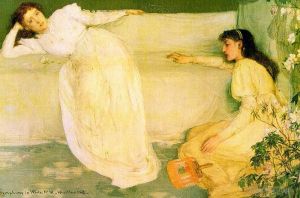 James Abbott McNeill Whistler Werk - Symphonie in Weiß Nr. 3