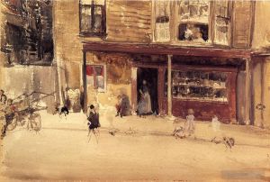 James Abbott McNeill Whistler Werk - Der Laden ein Äußeres
