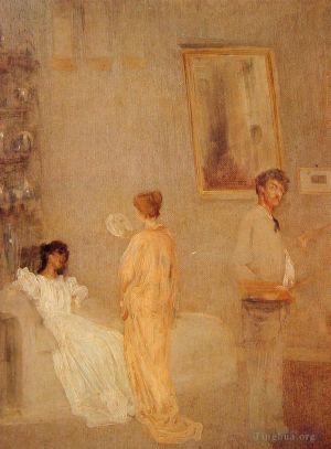 James Abbott McNeill Whistler Werk - In seinem Studio
