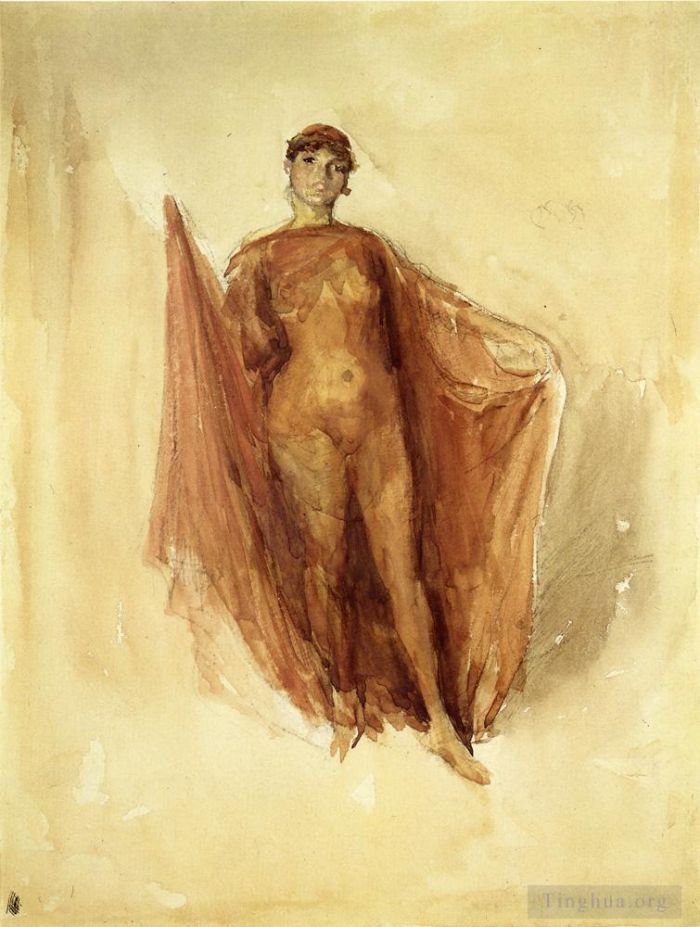 James Abbott McNeill Whistler Andere Malerei - Tanzendes Mädchen