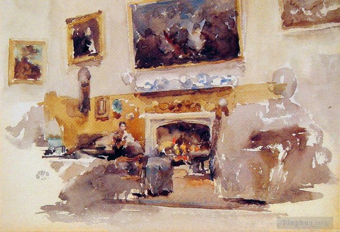 James Abbott McNeill Whistler Andere Malerei - Moreby Hall