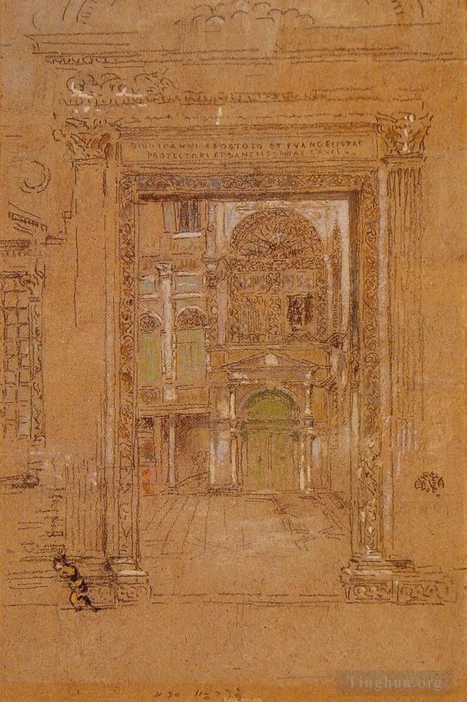 James Abbott McNeill Whistler Andere Malerei - St. Giovani Apostolo et Evangelistae
