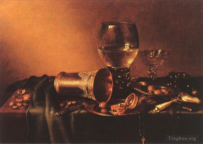 Willem Claeszoon Heda Ölgemälde - Stillleben 1657