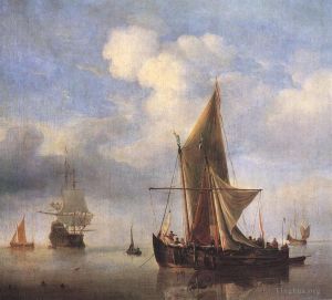 Willem van de Velde the Younger Werk - Ruhige See