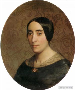 William-Adolphe Bouguereau Werk - Ein Porträt von Amelina Dufaud