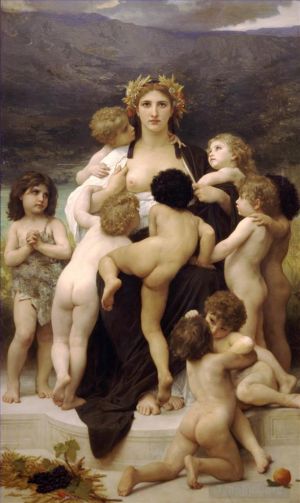 William-Adolphe Bouguereau Werk - Alma Parens
