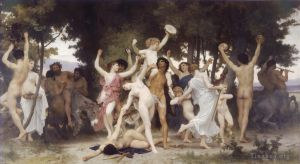William-Adolphe Bouguereau Werk - Die Jugend von Bacchus