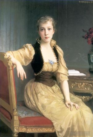 William-Adolphe Bouguereau Werk - Lady Maxwell 1890