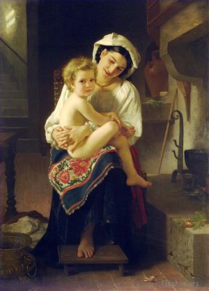 William-Adolphe Bouguereau Werk - Le Lever