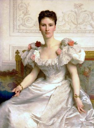 William-Adolphe Bouguereau Werk - Madame la Comtesse de Cambaceres
