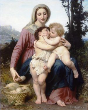 William-Adolphe Bouguereau Werk - Heilige Familie