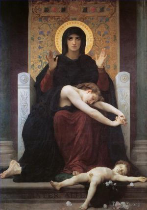 William-Adolphe Bouguereau Werk - Vierge consolatrice