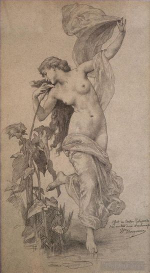 William-Adolphe Bouguereau Werk - Laurore Realismus WilliamAdolphe