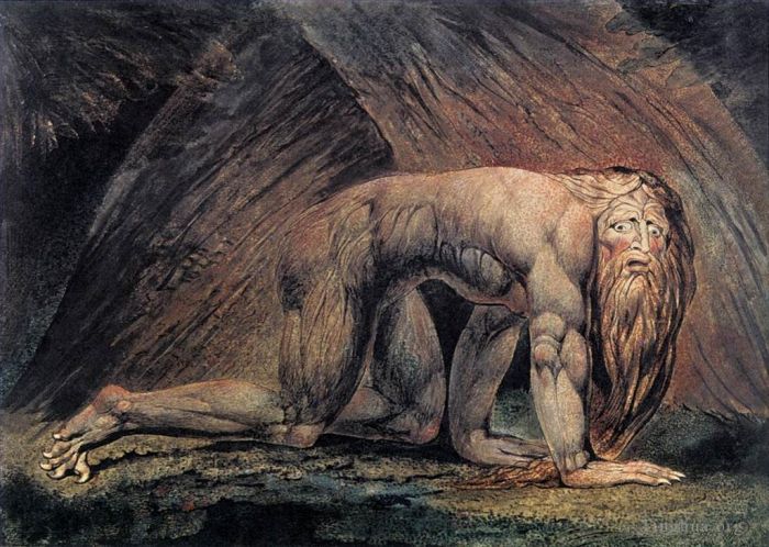 William Blake Andere Malerei - Nebukadnezar