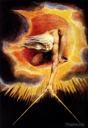 William Blake Werk - Der Allmächtige