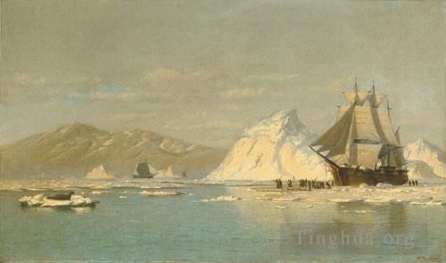 William Bradford Ölgemälde - Vor Grönland