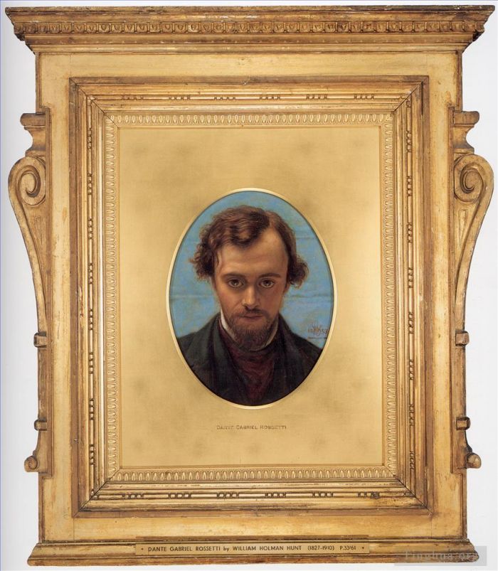 William Holman Hunt Ölgemälde - Dante Gabriel Rossetti