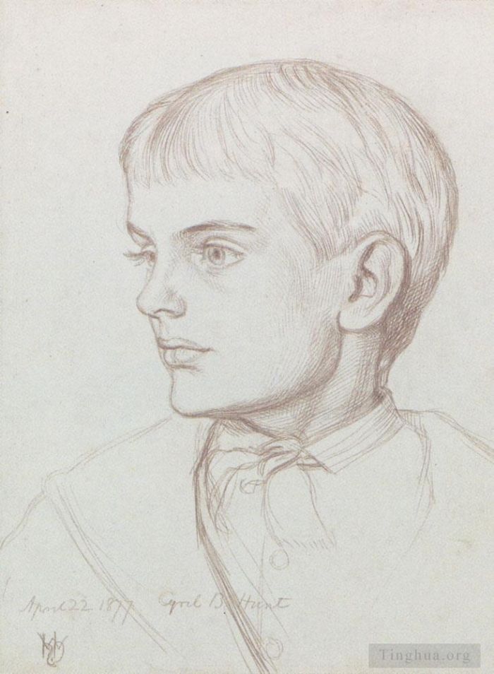 William Holman Hunt Andere Malerei - Porträt