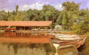 William Merritt Chase Werk - Boat House Prospect Park