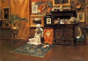 William Merritt Chase Werk - Im Atelier 1881