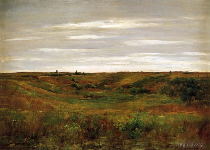 William Merritt Chase Ölgemälde - Landschaft Ein Shinnecock Vale