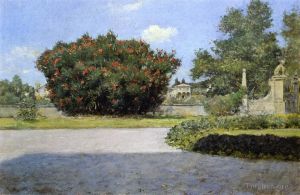 William Merritt Chase Werk - Der große Oleander