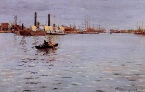 William Merritt Chase Werk - Der East River