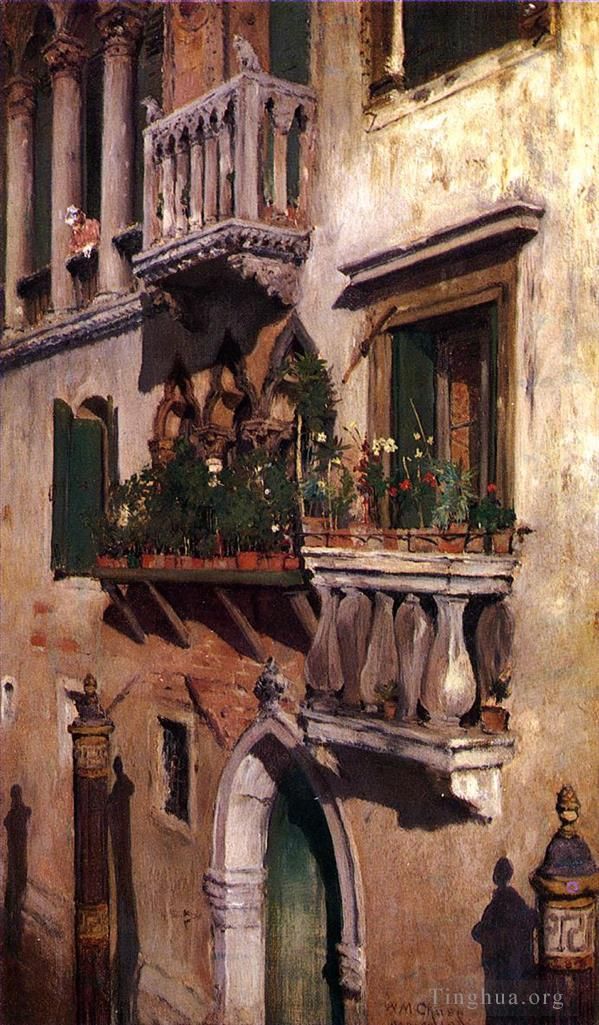William Merritt Chase Ölgemälde - Venedig 1877