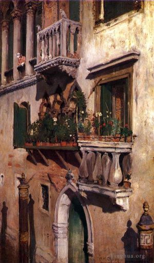 William Merritt Chase Werk - Venedig 1877