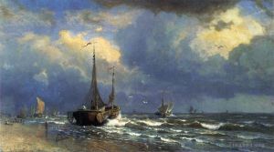 William Stanley Haseltine Werk - Niederländische Küste
