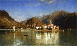 William Stanley Haseltine Werk - Lago Maggiore