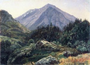 William Stanley Haseltine Werk - Berglandschaft Schweiz