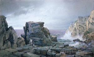 William Trost Richards Werk - Eine felsige Küste