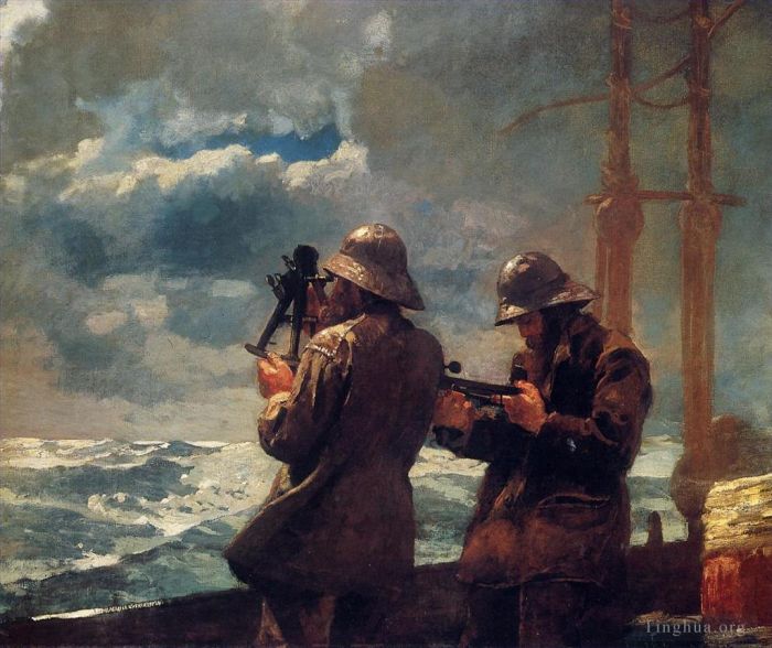 Winslow Homer Ölgemälde - Acht Glocken