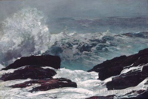 Winslow Homer Ölgemälde - Küste von Maine