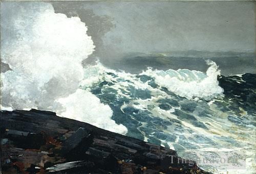 Winslow Homer Ölgemälde - Nordöstlich