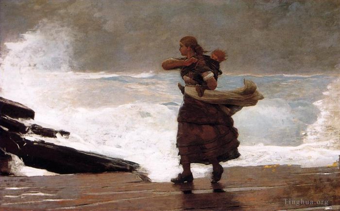 Winslow Homer Ölgemälde - Der Sturm