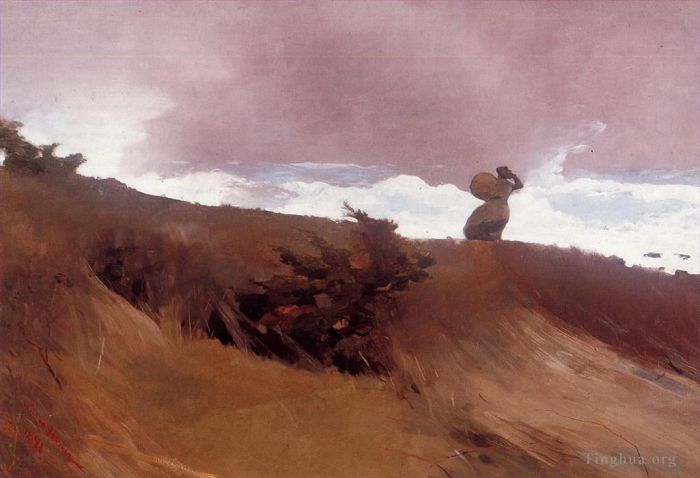 Winslow Homer Ölgemälde - Der Westwind